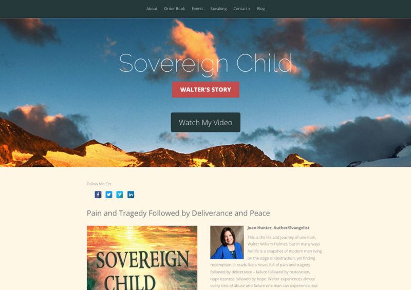 multipage author site
