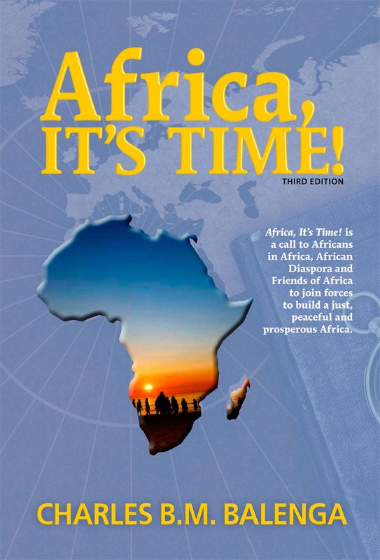 Africa It's Time front cover design sample